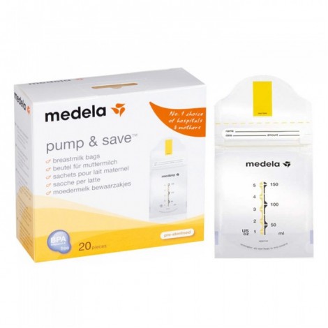 Medela Pump & Save Bags BX20