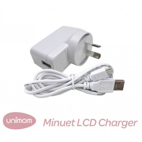 Unimom AC Adaptor & USB cable for Minuet Breast Pump
