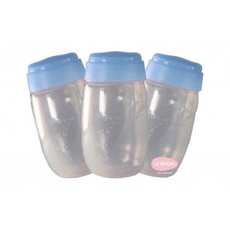  Unimom Breast Milk Storage bottles single or 3 pack
