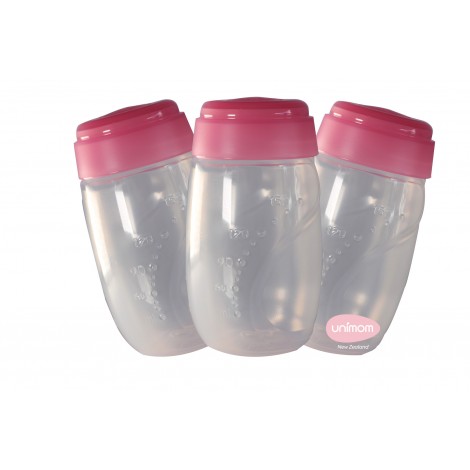  Unimom Breast Milk Storage bottles single or 3 pack