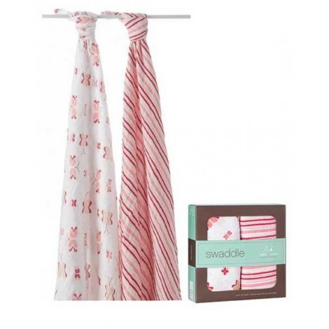 Aden + Anais Princess Posie - Classic Swaddles (2 Pack)