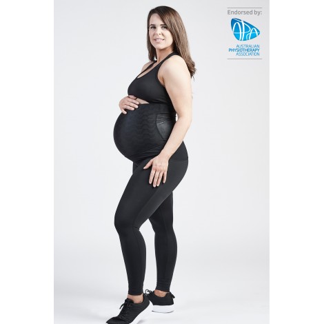 SRC Pregnancy Leggings Over The Bump