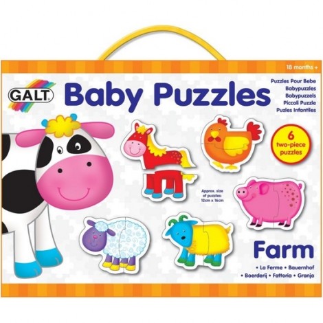 Galt Baby Puzzles Farm - From 18+ months
