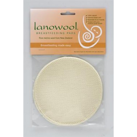 Lanowool Breast feeding pads (2 pads in a pack)