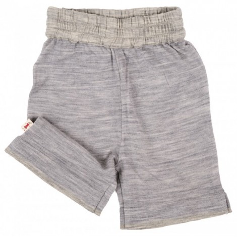 Cocooi Lightweight Merino Shorts -  Grey   12 - 24months