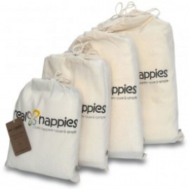 Real Nappies - Cotton Nappy Prefolds (6 Pack)