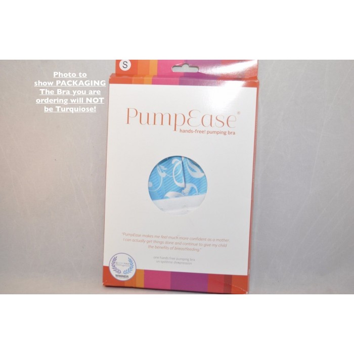 PumpEase hands-free pumping bra … (Small, Organic)