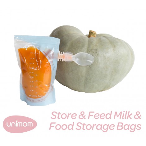 Unimom Store & Feed Breast Milk & Baby Food Storage Bags 