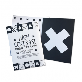 Contrast Tummy Time Cards