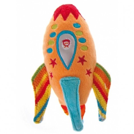 Lily & George  Groovy Rocket Rattle - 2 Colours