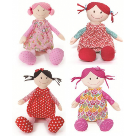 Lily & George Rag a Muffin Dolls (Large)